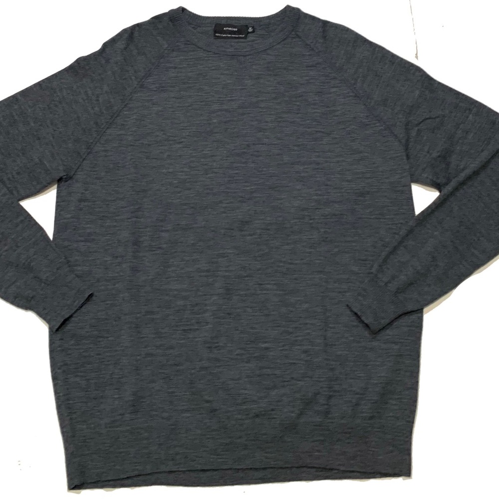 M / KINROSS crew neck sweaters